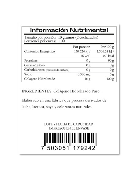 Colágeno Hidrolizado