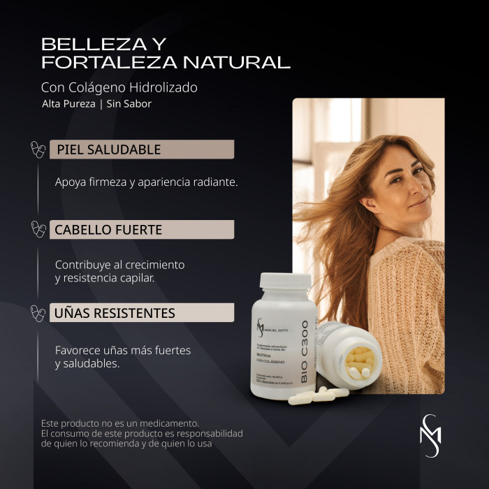 Biotina con Colágeno BIO-C300