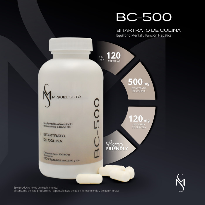 Bitartrato de Colina Vegano BC-500