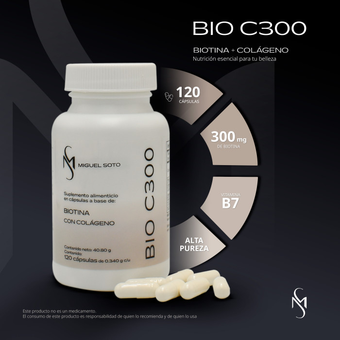 Biotina con Colágeno BIO-C300