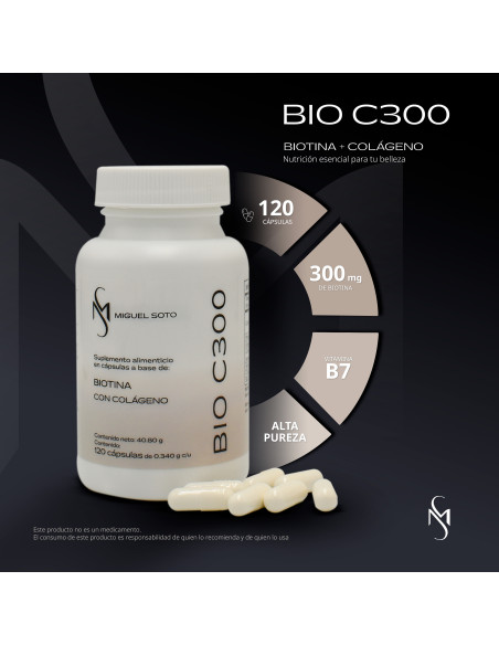 Biotina con Colágeno BIO-C300