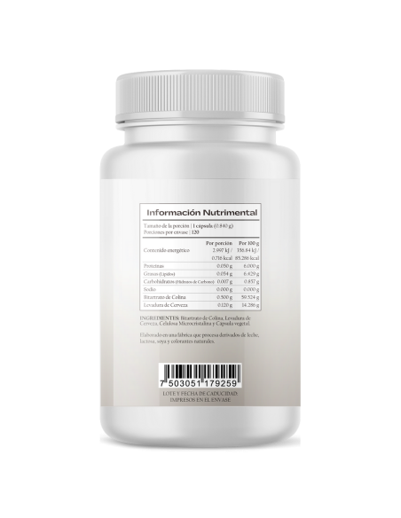 Bitartrato de Colina Vegano BC-500