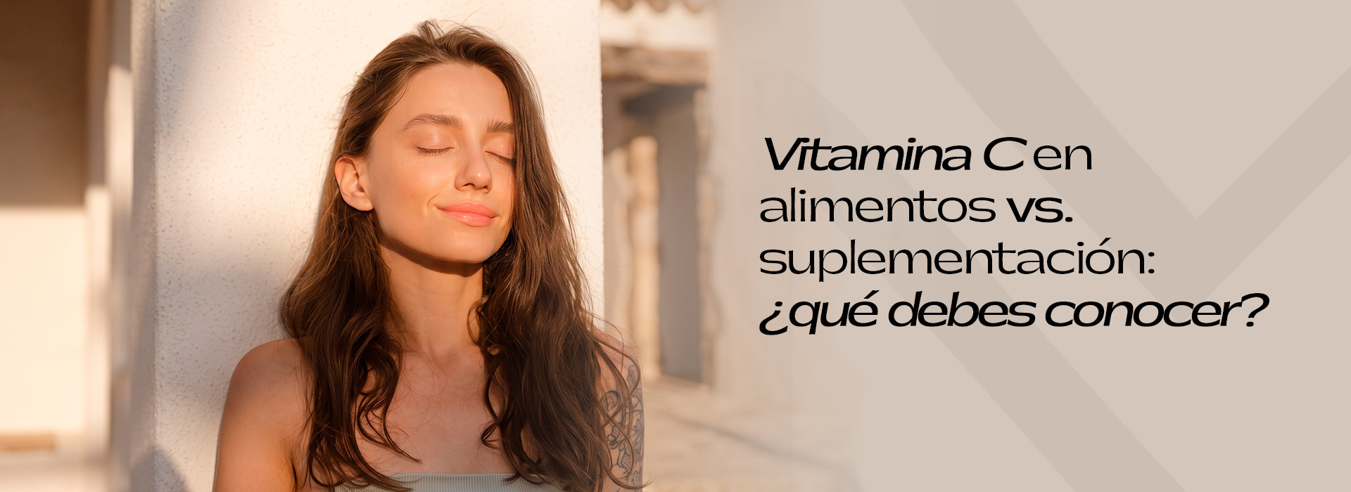 Vitamina C en alimentos vs. suplementación: ¿qué debes conocer?