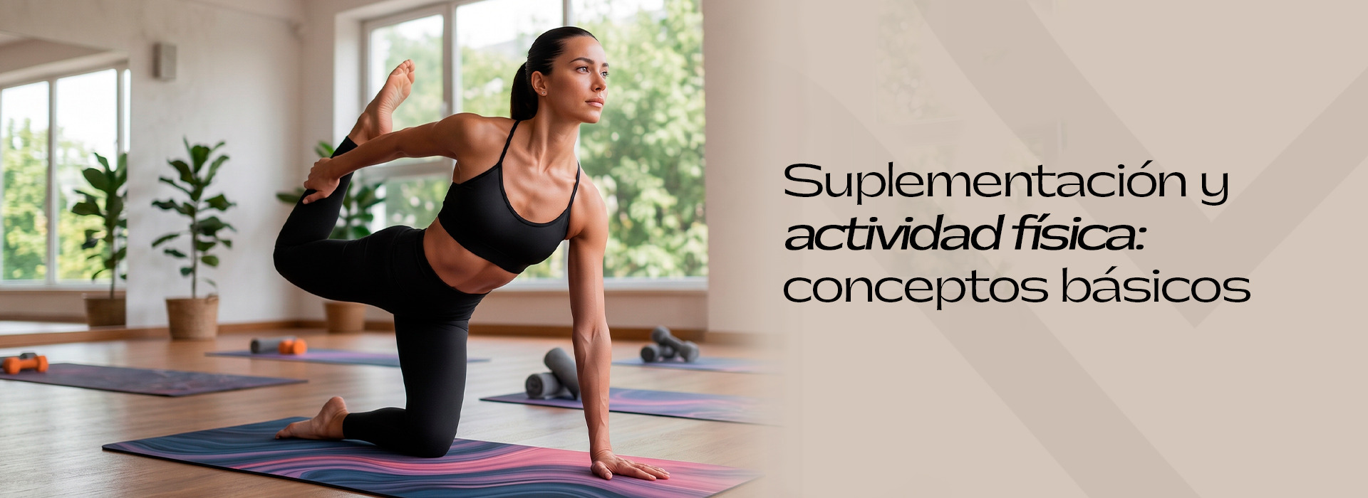 Suplementación y actividad física: conceptos básicos